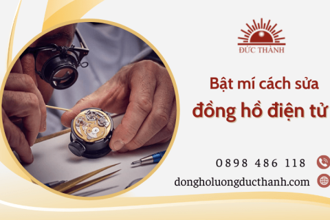 Bật mí những cách sửa đồng hồ điện tử khi gặp lỗi