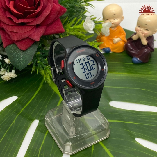Đồng Hồ Điện Tử Thể Thao Popart - Nút Cam