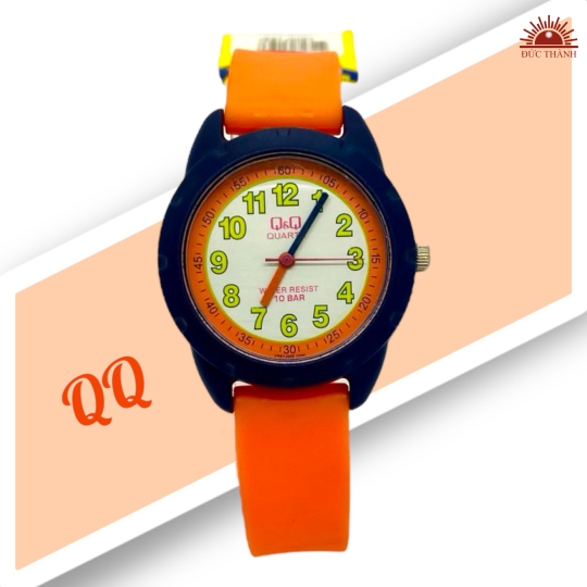 Đồng Hồ Trẻ Em QQ 97J005Y Cam