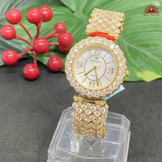 Đồng Hồ Nữ Royal Crown - 2607G - Xi Cao Cấp