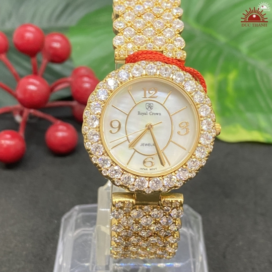 Đồng Hồ Nữ Royal Crown - 2607G - Xi Cao Cấp