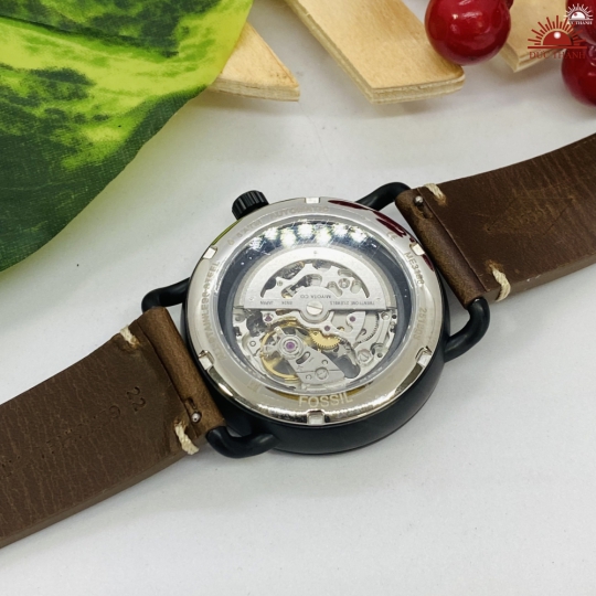 Đồng Hồ Tự Động Fossils - 251803 - Đen Lộ Cơ
