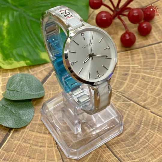 Đồng Hồ Gucci 035L - Trắng