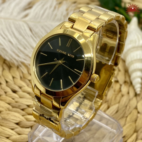 Đồng hồ Michael Kors 3512 - Vàng Mặt Đen