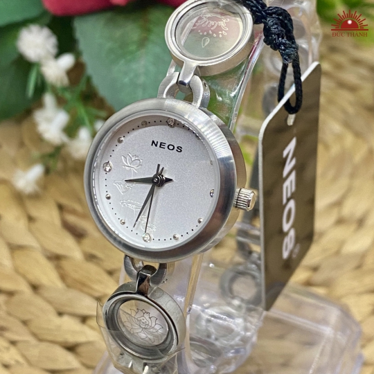 Đồng Hồ Nữ Neos - L60515 - Hoa sen