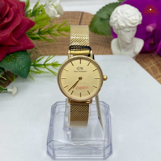 Đồng Hồ Nữ DW 6029 - Vỏ Xi Dây Inox - Full Vàng 31mm
