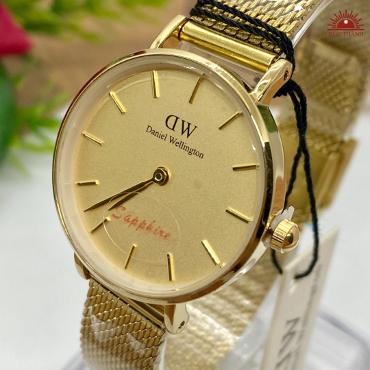 Đồng Hồ Nữ DW 6029 - Vỏ Xi Dây Inox - Full Vàng 31mm