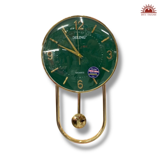 Đồng Hồ Quả Lắc Diling 38x58 cm - 3501U-03 Xanh