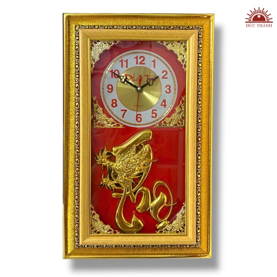 Đồng Hồ Treo Tường 27x44 cm -  Chữ Thọ