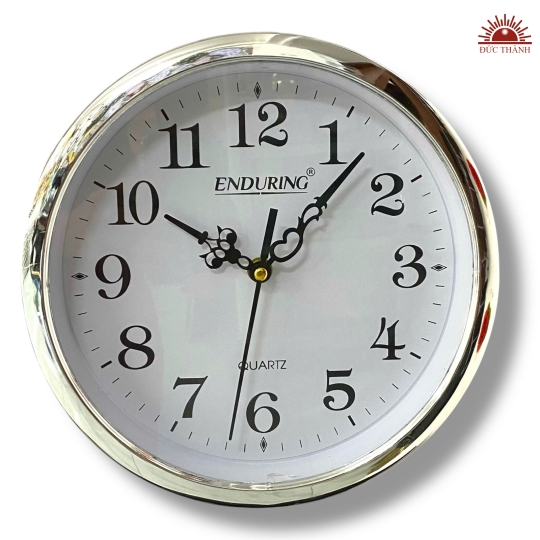 Đồng Hồ Treo Tường Enduring 25 cm - Trắng