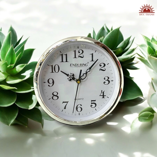 Đồng Hồ Treo Tường Enduring 25 cm - Trắng