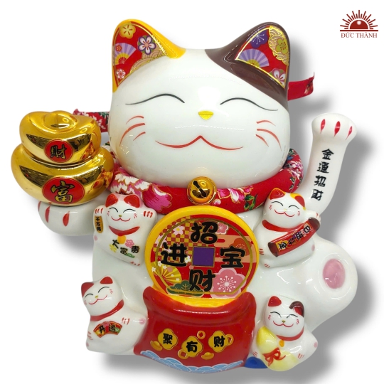 Mèo Thần Tài Vẫy Tay - 040 22cm