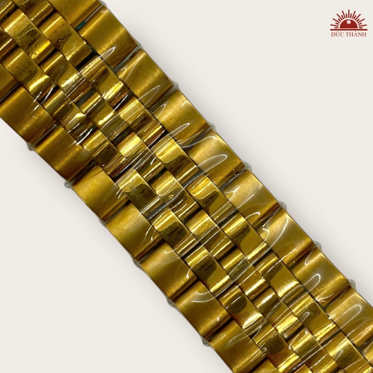 Dây Rolex Thép Không Gỉ - Vàng - Đầu 22