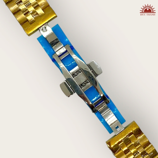 Dây Rolex Thép Không Gỉ - Vàng - Đầu 22