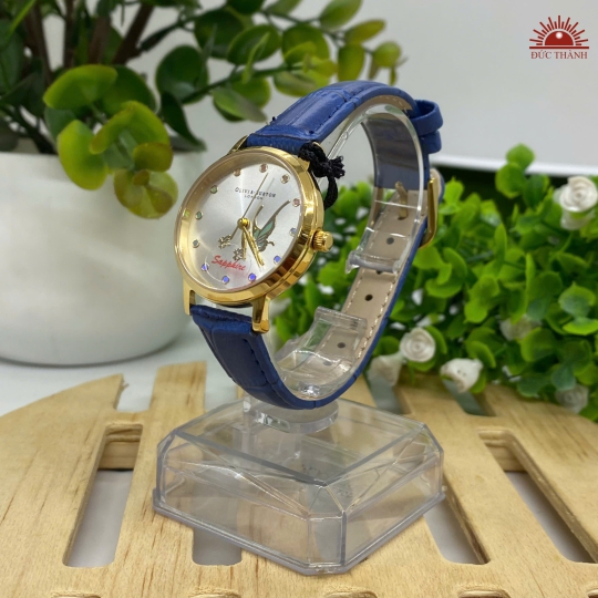 Đồng hồ Nữ OLIVIA BURTON OL-7153 - Mặt Trắng Niềng Vàng