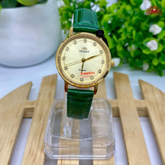 Đồng hồ Nữ Orient O-0031 - Mặt Vàng Niềng Vàng