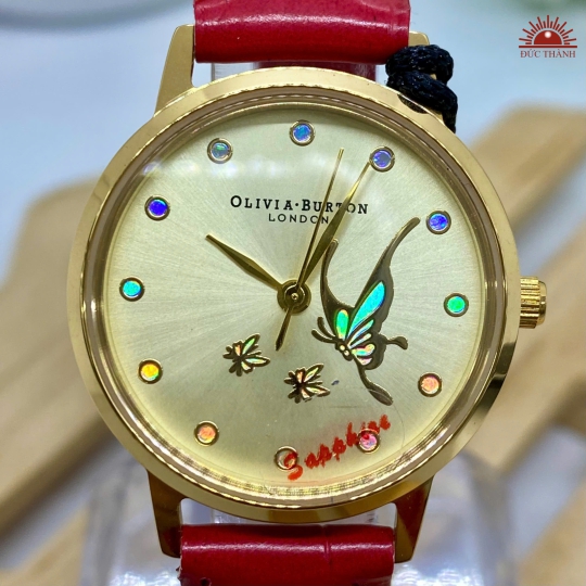 Đồng hồ Nữ OLIVIA BURTON OL-7153 - Mặt Vàng Niềng Vàng  02