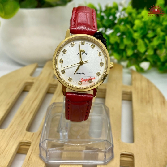 Đồng hồ Nữ Orient O-0031 - Mặt Trắng Niềng Vàng 03