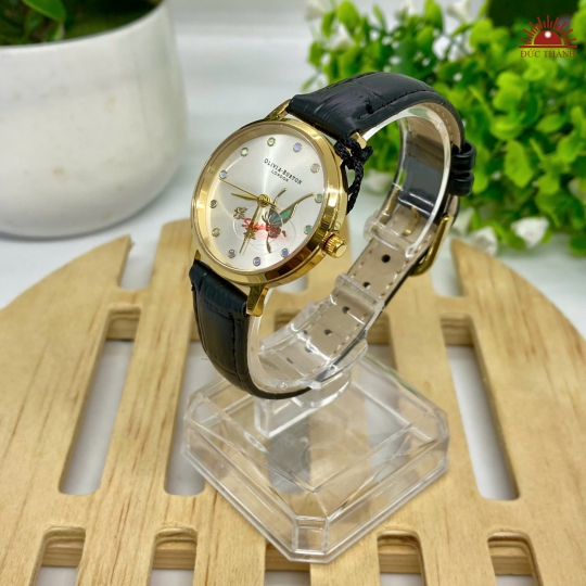 Đồng hồ Nữ OLIVIA BURTON OL-7153 - Mặt Trắng Niềng Vàng 02