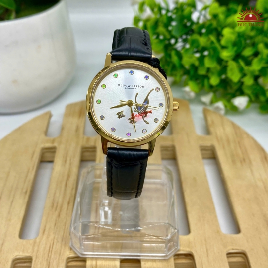 Đồng hồ Nữ OLIVIA BURTON OL-7153 - Mặt Trắng Niềng Vàng 02