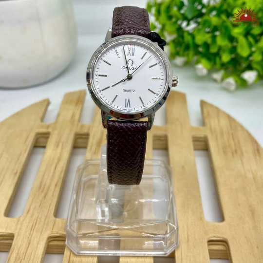 Đồng hồ Nữ Omega O -A003L - Mặt Trắng Niềng Trắng