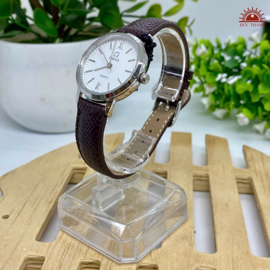 Đồng hồ Nữ Omega O -A003L - Mặt Trắng Niềng Trắng