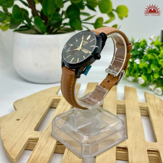 Đồng Hồ Nữ Seiko S799 - Mặt Đen Niềng Đen