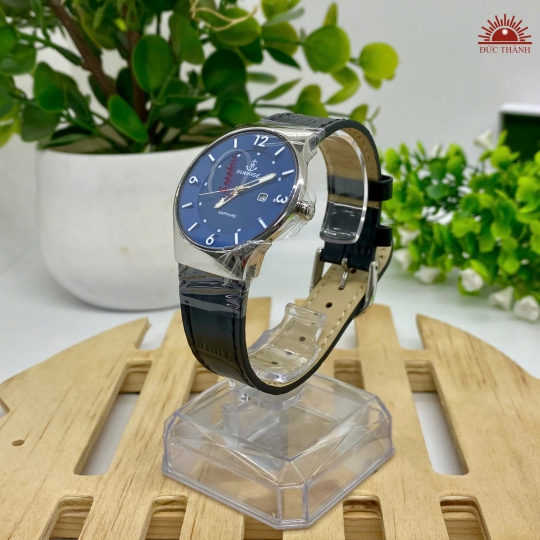 Đồng Hồ Nữ Sunrise - Mặt Xanh Niềng Trắng