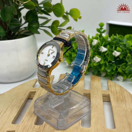 Đồng Hồ Nữ Rado - Mặt Trắng Niềng Vàng - R0286