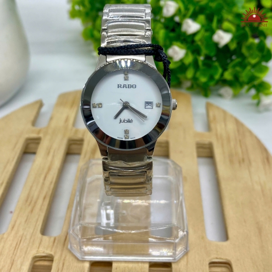 Đồng Hồ Nữ Rado - Mặt Trắng Niềng Xám - R0286